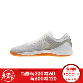 Reebok 锐步 CROSSFIT NANO 8.0 男子训练鞋 40.5 白/红色/蓝/树脂黄 