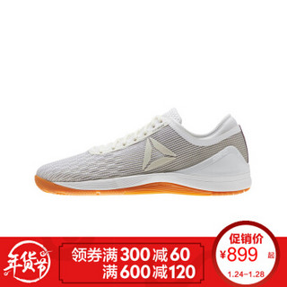 Reebok 锐步 CROSSFIT NANO 8.0 男子训练鞋 39 白/红色/蓝/树脂黄 