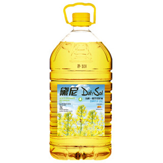 黛尼（DalySol）压榨一级芥花籽油（菜籽油） 5L 非转基因 西班牙原装进口