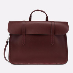 Cambridge Satchel 女式真皮中号公文包