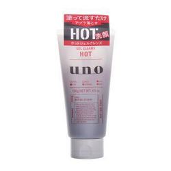 SHISEIDO 资生堂 UNO 温感天然泥洁面啫喱 130g