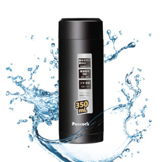 Peacock 孔雀 保温杯 350ml WBA-35 黑色