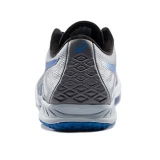 ASICS 亚瑟士 fuzeX TR 男士训练鞋 40.5 中灰色/蓝色/碳色