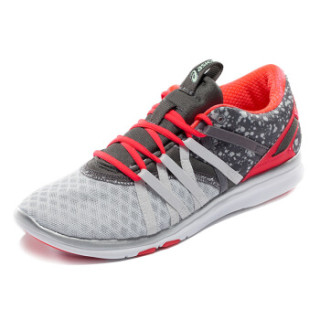 ASICS 亚瑟士 GEL-FIT YUI 女士训练鞋 37.5 浅灰色/银色/粉色