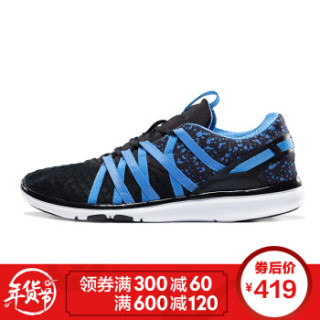 ASICS 亚瑟士 GEL-FIT YUI 女士训练鞋 37.5 黑色/蓝色/银色