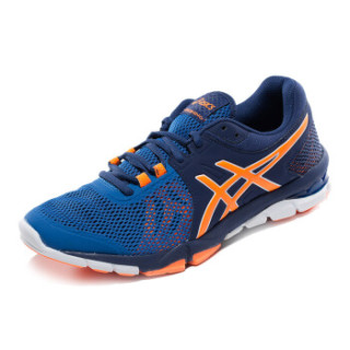 ASICS 亚瑟士 GEL-CRAZE TR 4 男士训练鞋 41.5 蓝色/橘色/蓝色