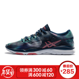 ASICS 亚瑟士 GEL-FIT VIDA 女士训练鞋 38 波塞冬色/番石榴色/红色 