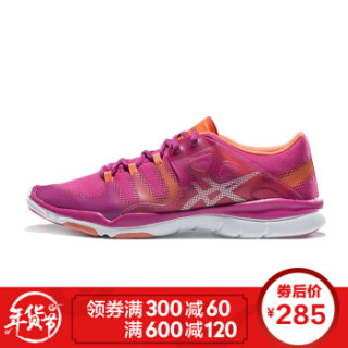 ASICS 亚瑟士 GEL-FIT VIDA 女士训练鞋 37 草莓色/银色