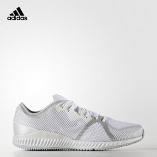 adidas 阿迪达斯 CrazyTrain Bounce 女子训练鞋 37.5 亮白/银金属/清澈灰 