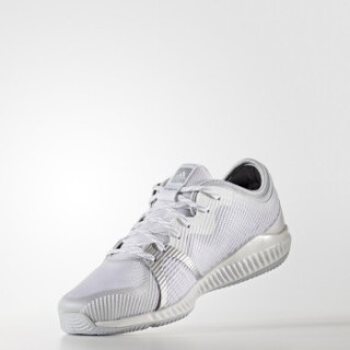 adidas 阿迪达斯 CrazyTrain Bounce 女子训练鞋 37.5 亮白/银金属/清澈灰