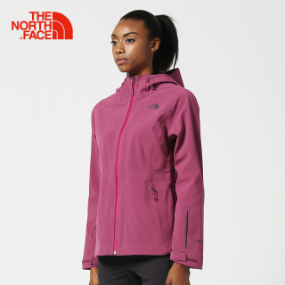 THE NORTH FACE 北面 368D 女款防水透气户外徒步冲锋衣 DYZ/深灰 M