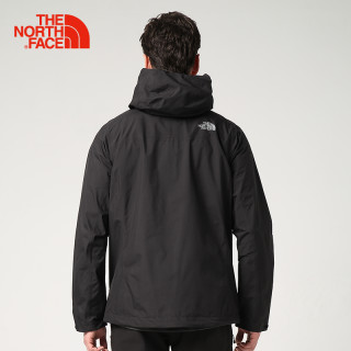 THE NORTH FACE 北面 2SLN 男款春秋防水透气户外冲锋衣 JK3/黑色 XXXL 