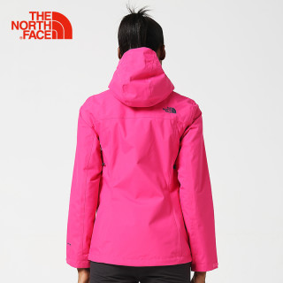 THE NORTH FACE 北面 364E 女款防水透气户外冲锋衣 GCE/灰色/白色 S 