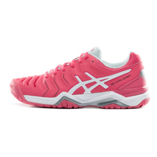 ASICS 亚瑟士 GEL-CHALLENGER 11 女子网球鞋 36 红色/白色/灰色