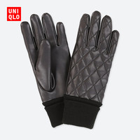 优衣库 UNIQLO 优衣库 400045 HEATTECH内衬 男士摇粒绒手套
