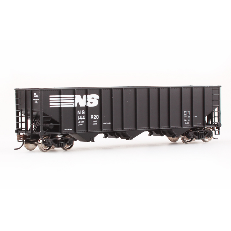 BACHMANN 百万城 美国系列 1/87 18709 100吨3卸口黑色煤炭漏斗车