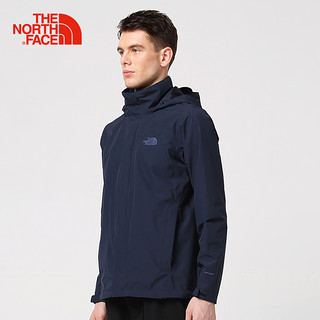 THE NORTH FACE 北面 2UBL 秋冬新品防水排湿徒步户外男冲锋衣外套| JK3/黑色 S 