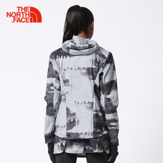 THE NORTH FACE 北面 2V25 女款秋冬户外冲锋衣 VWZ/灰色印花 M 