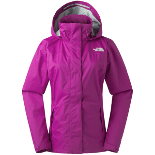 THE NORTH FACE 北面 2U8U 女款春秋拉链式可拆卸冲锋衣 146/紫红色 L