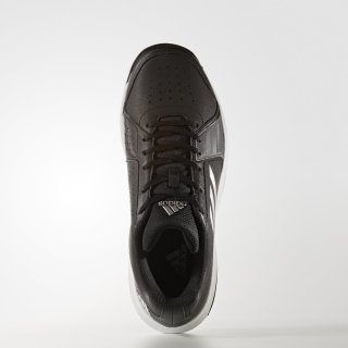adidas 阿迪达斯 approach 男子网球鞋 42.5 1号黑色/银金属/五度灰