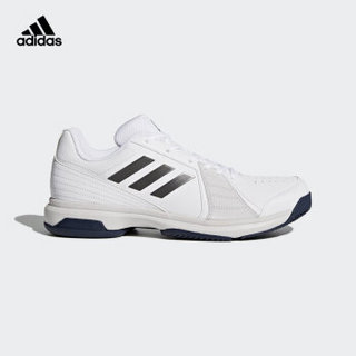 adidas 阿迪达斯 approach 男子网球鞋 42.5 亮白/夜金属灰/神秘墨水蓝 