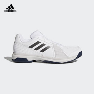 adidas 阿迪达斯 approach 男子网球鞋 43.5 亮白/夜金属灰/神秘墨水蓝 