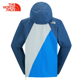 THE NORTH FACE 北面 2TJV 男款防水透气户外冲锋衣 LWU/深蓝-蓝色 XL