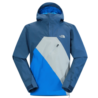 THE NORTH FACE 北面 2TJV 男款防水透气户外冲锋衣 LWU/深蓝-蓝色 XL 