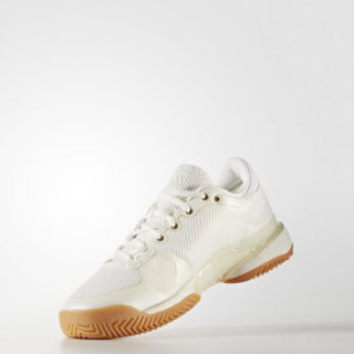 adidas 阿迪达斯 Barricade 2017 男子网球鞋 42 白/白