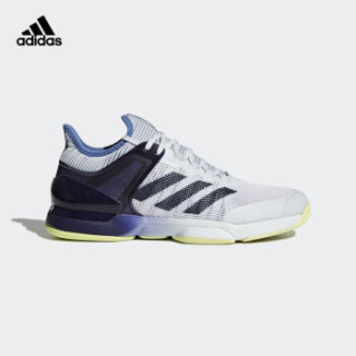 adidas 阿迪达斯 adizero ubersonic 2 男子网球鞋 40 浅蓝/暗墨水蓝