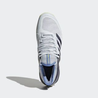 adidas 阿迪达斯 adizero ubersonic 2 男子网球鞋 41 浅蓝/暗墨水蓝