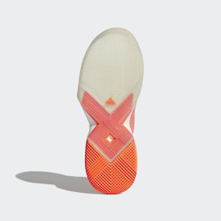 adidas 阿迪达斯 adizero ubersonic 3 女子网球鞋 39 高光橙/牛奶珊瑚粉/白