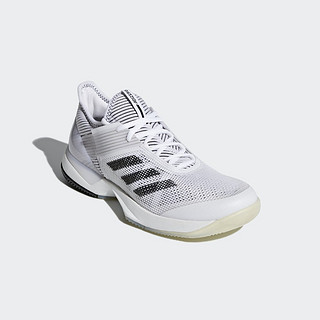 adidas 阿迪达斯 adizero ubersonic 3 女子网球鞋 35 亮白/1号黑色 