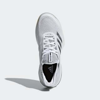 adidas 阿迪达斯 adizero ubersonic 3 女子网球鞋 39 亮白/1号黑色