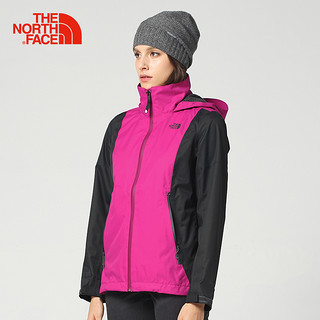 THE NORTH FACE 北面 35CI 女款秋冬户外冲锋衣 UBG/玫红 M 