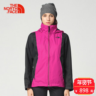 THE NORTH FACE 北面 35CI 女款秋冬户外冲锋衣 HY3/紫红色/灰色 M 