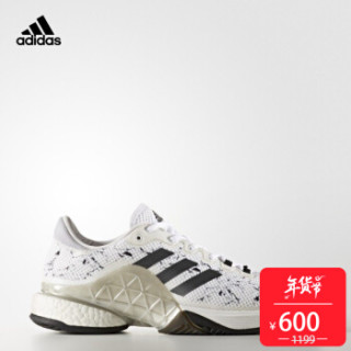 adidas 阿迪达斯 Barricade 2017 boost 男子网球鞋 39.5 亮白/夜金属灰/银金属