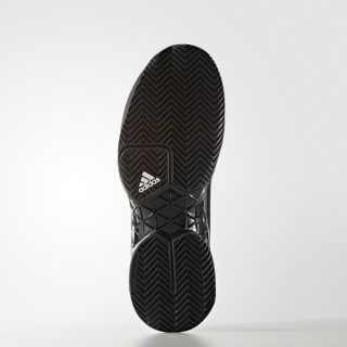 adidas 阿迪达斯 Barricade 2017 boost 男子网球鞋 42 1号黑色/亮白/基础绿