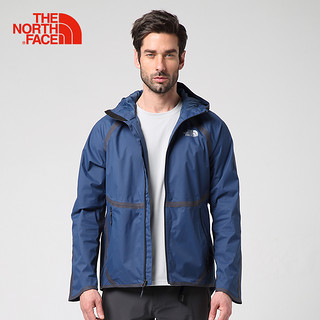 THE NORTH FACE 北面 2VEE 男款春秋轻薄户外冲锋衣 RFC/蓝色 XL 