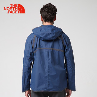 THE NORTH FACE 北面 2VEE 男款春秋轻薄户外冲锋衣 RFC/蓝色 XL 