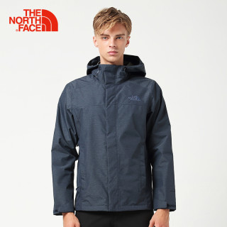 THE NORTH FACE 北面 2XTB 男款秋冬防水防风户外冲锋衣 MLF/深蓝/深蓝印花 XL