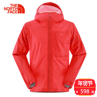 THE NORTH FACE 北面 CU1V 男款户外冲锋衣 FET/红色 XL 