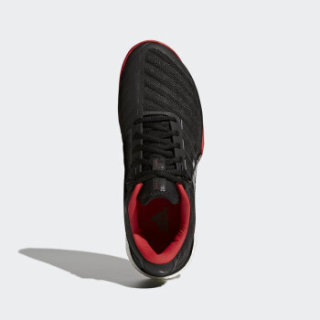 adidas 阿迪达斯 barricade 2018 boost 男子网球鞋 42.5 1号黑色/灰/夜金属灰