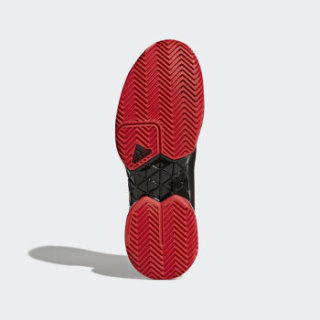 adidas 阿迪达斯 barricade 2018 boost 男子网球鞋 42.5 1号黑色/灰/夜金属灰