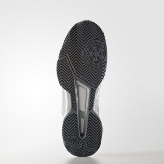 adidas 阿迪达斯 barricade club 男子网球鞋 42 夜金属灰/亮白/1号黑色