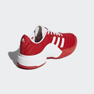 adidas 阿迪达斯 barricade 2018 男子网球鞋 44 浅猩红/亮白