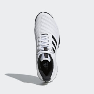 adidas 阿迪达斯 barricade 2018 男子网球鞋 40 亮白/1号黑色/暗银金属