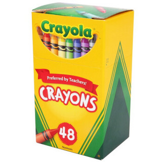 Crayola 绘儿乐 彩色美术蜡笔 48色
