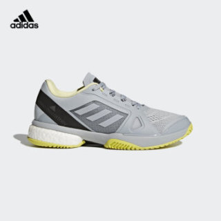 adidas 阿迪达斯 aSMC Barricade Boost 2017 女子网球鞋 38 灰/1号黑色 