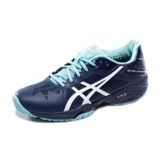 ASICS 亚瑟士 GEL-SOLUTION SPEED 3 男子网球鞋 39.5 蓝色 